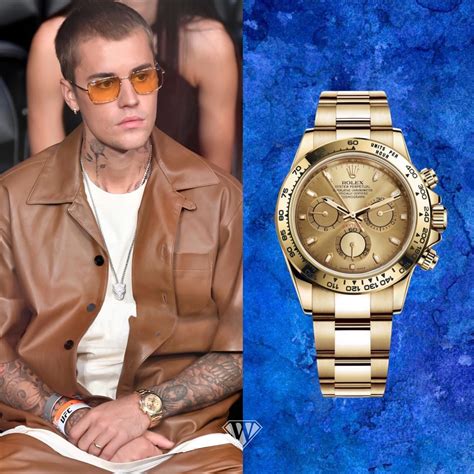 justin bieber rolex|Justin Bieber new daytona.